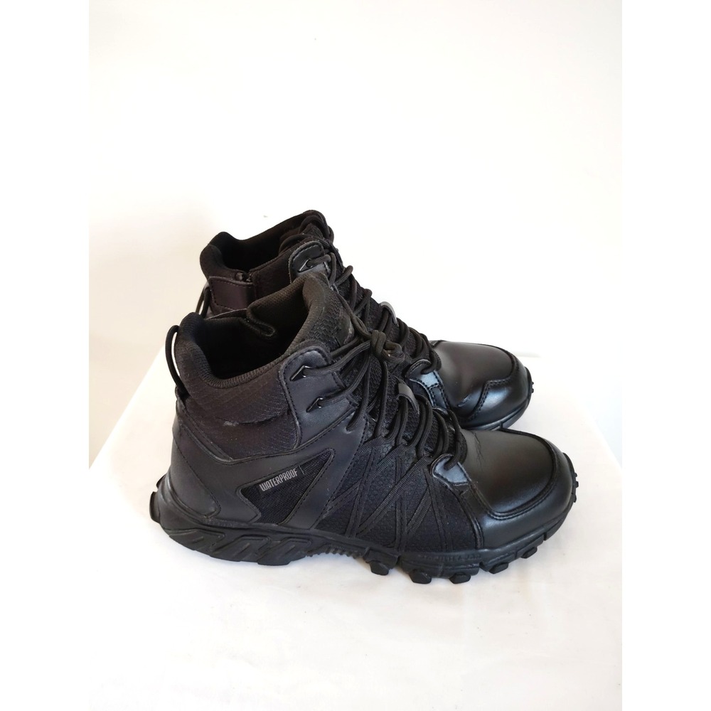 Reebok Sublite Cushion Tactical Men's Black Duty Boots Leather Nylon Size 7.5